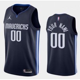 Maglia Dallas Mavericks Personalizzate 2020-21 Jordan Brand Statement Edition Swingman - Uomo
